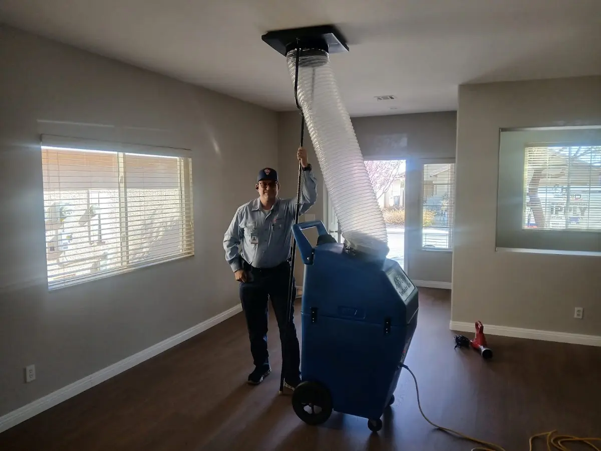 Professional Dryer Vent Cleaning work inside a Wellsville home